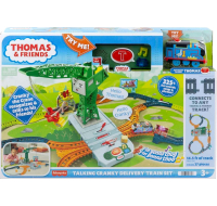 Thomas Talking Cranky Delivery Train Set