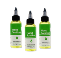 60ML Hand Sanitiser Gel clear bottle