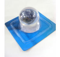 Grey stone marble ball decoration
