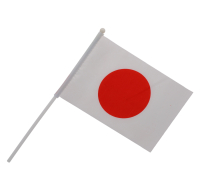 JAPAN MINI FLAG WITH POLE