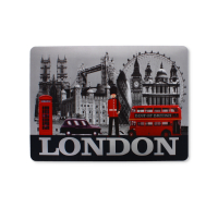 Four pack of London placemats with British landmarks
