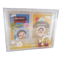 Monchhichi character photo frame water globe