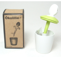 Magnetic paper clip holder for office organisation