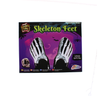 INFLATABLE SKELETON FEET FOR HALLOWEEN