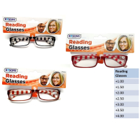 Rysons Stripe Down Reading Glasses with a contemporary design