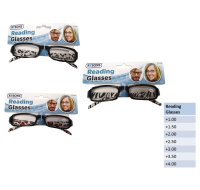 Animal print reading glasses in various patterns