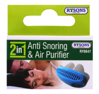 Anti snoring device and air purifier combination