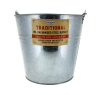 Rysons Galvanised Steel Bucket No 16, 16 Litre