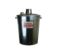 Rysons Galvanised Midi Incinerator 45L for waste disposal
