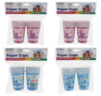 Rysons assorted party paper cups in a 12-pack