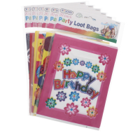 Rysons Party Loot Bags 20 Pack assorted designs