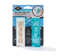 LogoPeg Beach Pool Sunbed Towel Clip Set