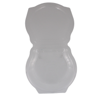 Large round plastic food container for wholesale bulk storage