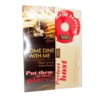 C.D.W.M. Place Cards and Glass Markers