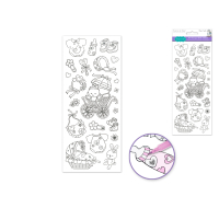 Art Therapy Glitter Stickers Baby Girl packs
