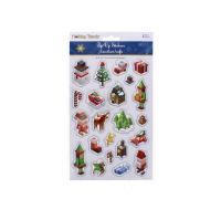Holiday Trendz 3D Pop-Up Foil Stickers Sheet