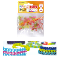 COLOR S CLIP LOOM BANDS 100 PACK