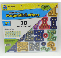 MARQUEE 2IN BOLD BLOCK MAGNETIC LETTERS 70PCS