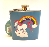 Hipster Unicorn Flask for drinks