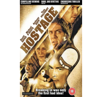 Hostage DVD featuring Bruce Willis, action thriller movie