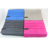 Satin Bath Sheets - Assorted Colours