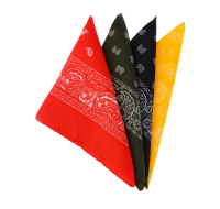 COTTON BANDANA SCARF ASSORTED COLOURS