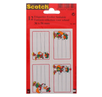 3M NOTEBOOK STICKERS SET OF 12