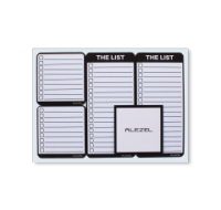 Magnetic to do list set of 4 pieces for organisation