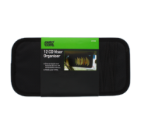 Car Sun Visor Organiser Pocket Storage 12 CD