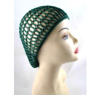 THICK HAIR NET SNOOD GREEN