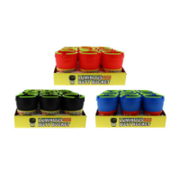 Glow in the dark ashtray bucket in solid colours