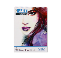 The Art Studio Watercolour Pad Nine By Twelve