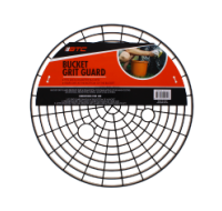 Bucket grit guard for car washing