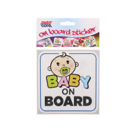 Car Sticker Baby on Board for auto care