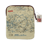 Protective Tablet Sleeve Trench Map Design