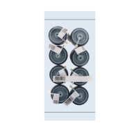 WHEEL D50 40KG TPR & CORE PP