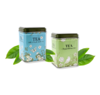 Blooming Tea Assortment Storage Box with assorted teas