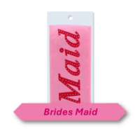 Elegant Bridesmaid Sash