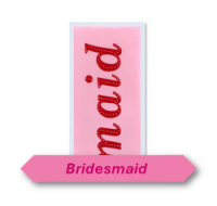 Wedding Party Sash Bridesmaid