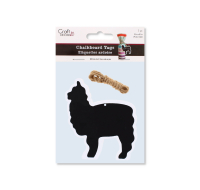 9cm Wooden Llama Hangers with Jute Cord
