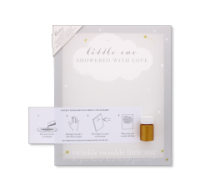 Guest Fingerprint Canvas Frame Baby Gift