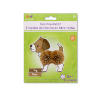 Diy Yarn Pom-pal Kit Dog Character