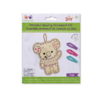 Diy Wooden Koala Sewing Ornament Kit
