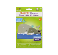 DIY Foam-Fun Character Kit Makes Whale Family