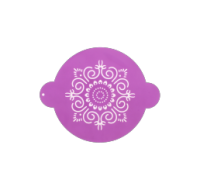 Cake decorating filigree cake top stencil intricate design