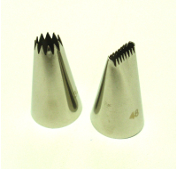CAKE DECORATING FRENCH STAR NOZZLE