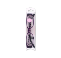 Rectangle full frame reading glasses +3.00 in purple