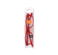 Crimson Elegance +1.00 red reading glasses in red frame