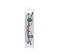 Metal-Framed Slim Reading Glasses +1.50 Strength
