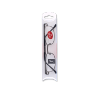 Metal-Framed Slim Reading Glasses +2.00 strength